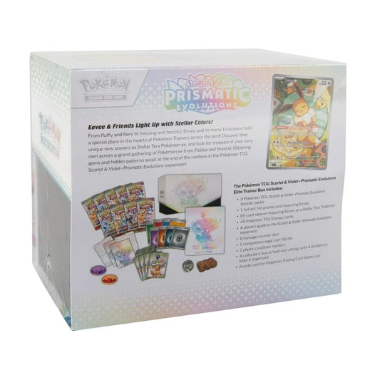 Pokémon Scarlet & Violet: Prismatic Evolutions Elite Trainer Box