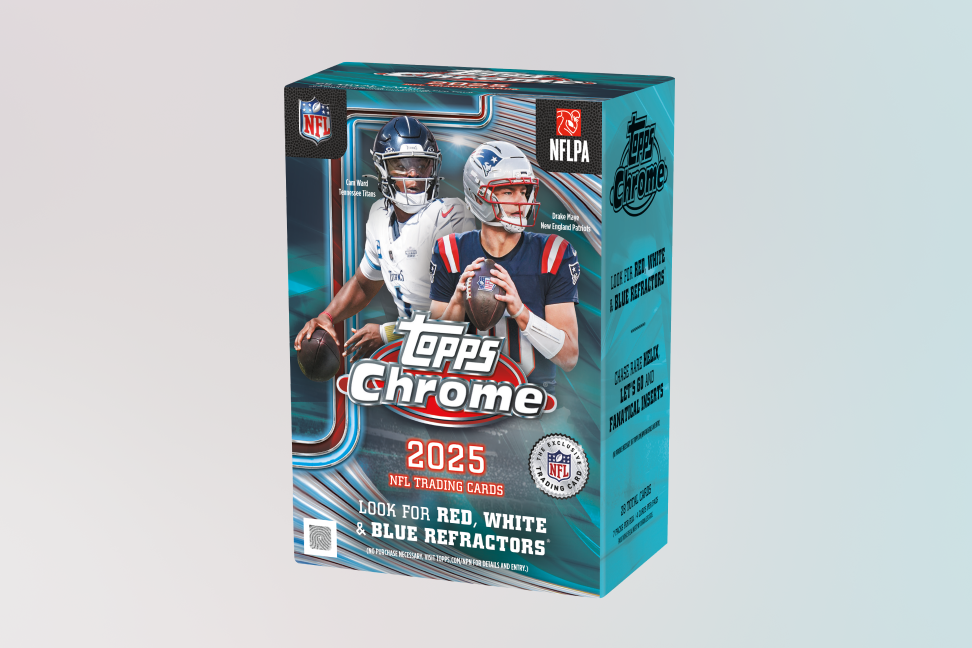 2025 Topps Chrome NFL Blaster
