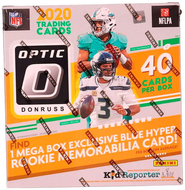 2020 OPTIC NFL WALMART MEGA BOX