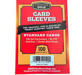 Card sleeves 100 count