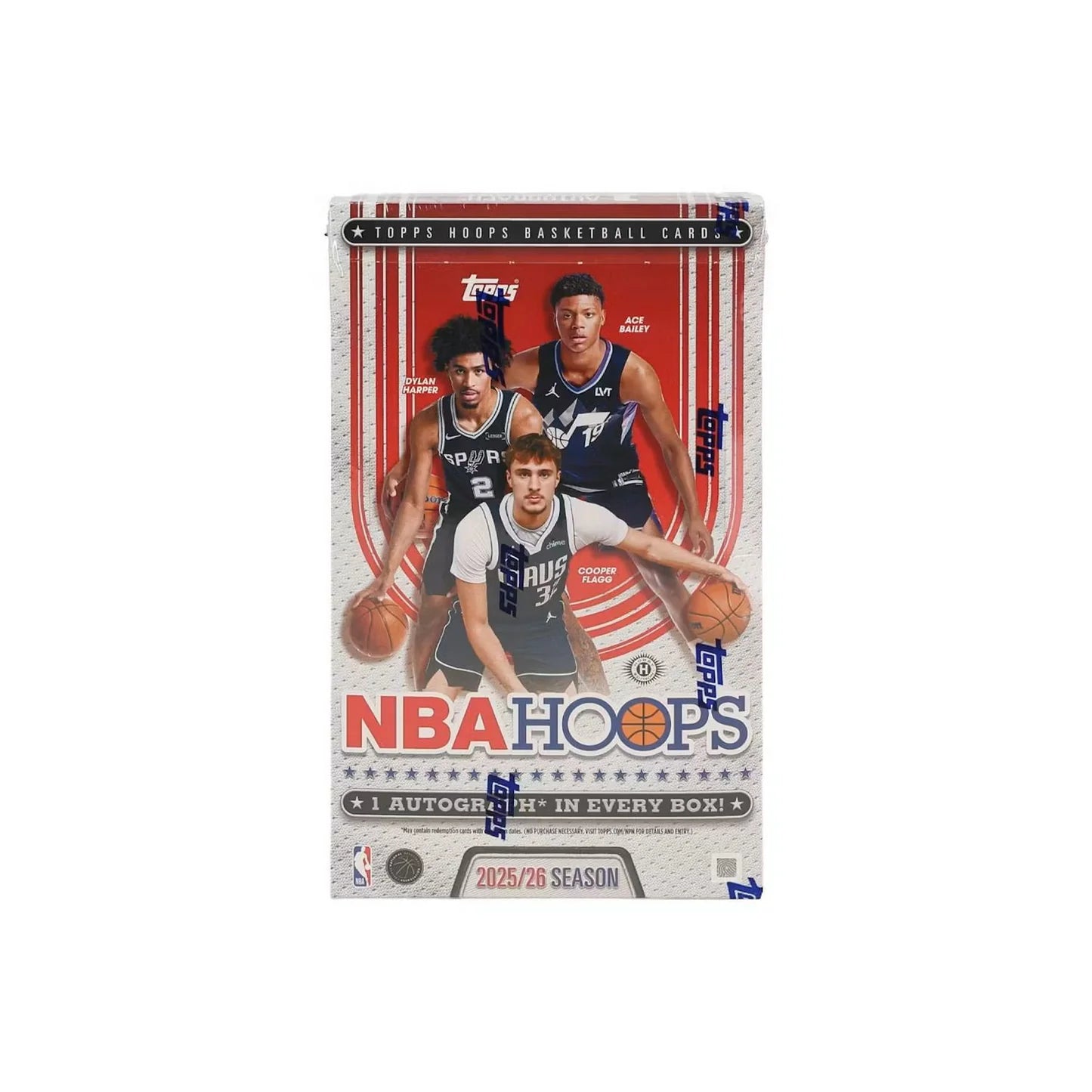 2025 TOPPS NBA HOOPS HOBBY BOX