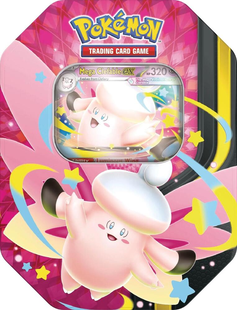 MEGA CLEFABLE EX TIN