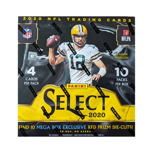 2020 Select Football red Prizm mega box