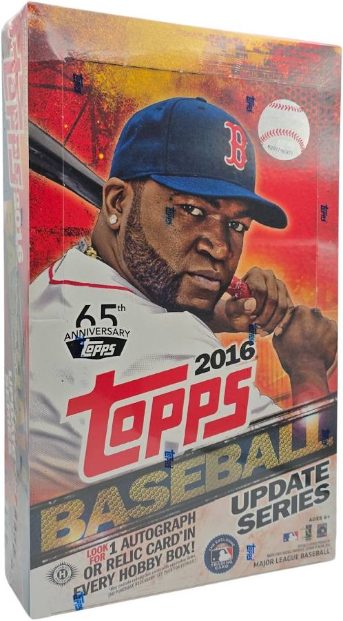 2016 TOPPS BASEBALL HOBBY BOX