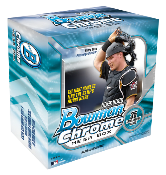 2022 BOWMAN CHROME BASEBALL MEGA BOX