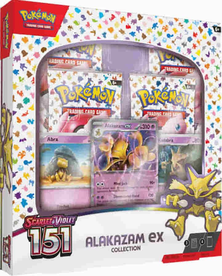 POKÉMON 151 ALAKAZAM EX COLLECTOR BOX