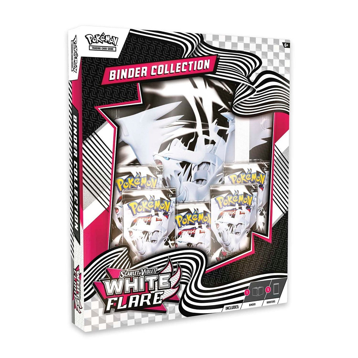 Scarlet & Violet white flare binder collection