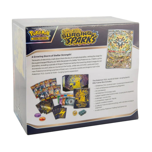 Pokémon Scarlet & Violet: Surging Sparks Elite Trainer Box