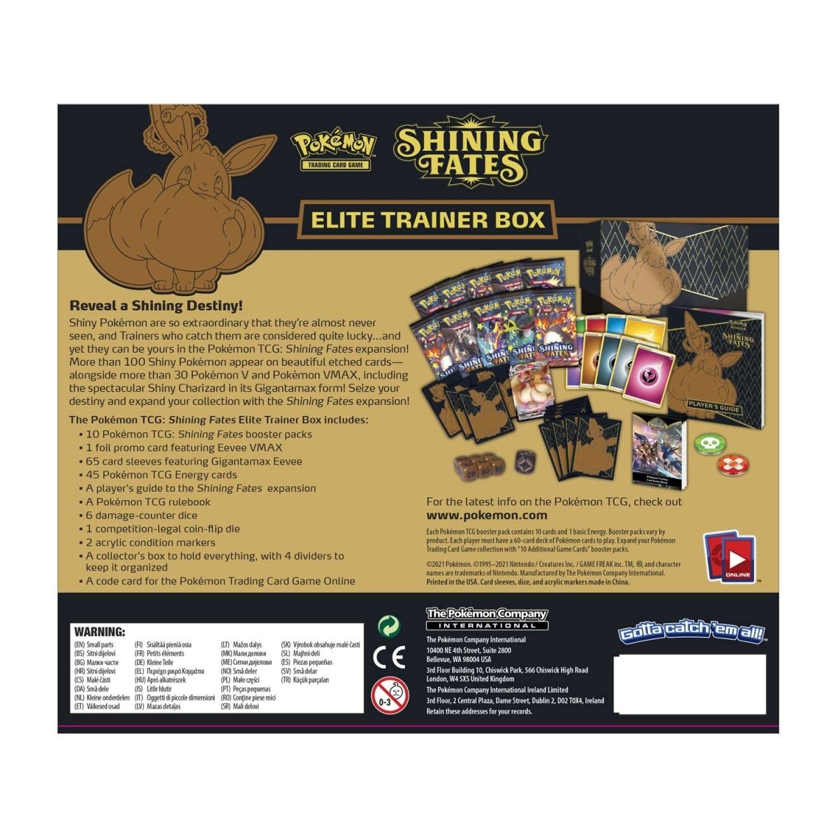 Pokémon: Shining Fates Elite Trainer Box